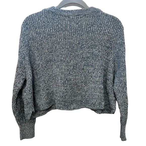 Cotton on cropped grey marled sweater - Picture 4 of 4
